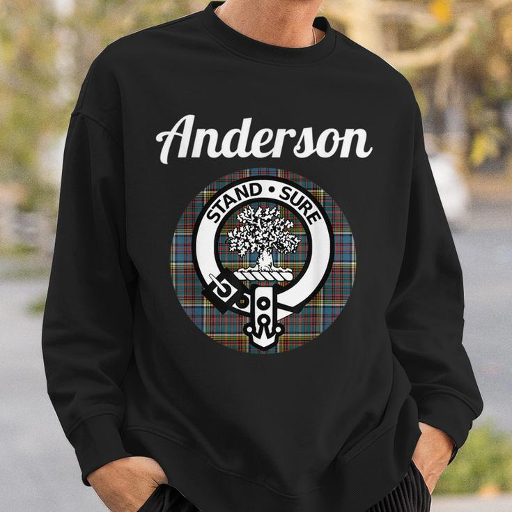 Anderson Clan Scottish Name Coat Of Arms Tartan Anderson Funny Gifts Sweatshirt Gifts for Him