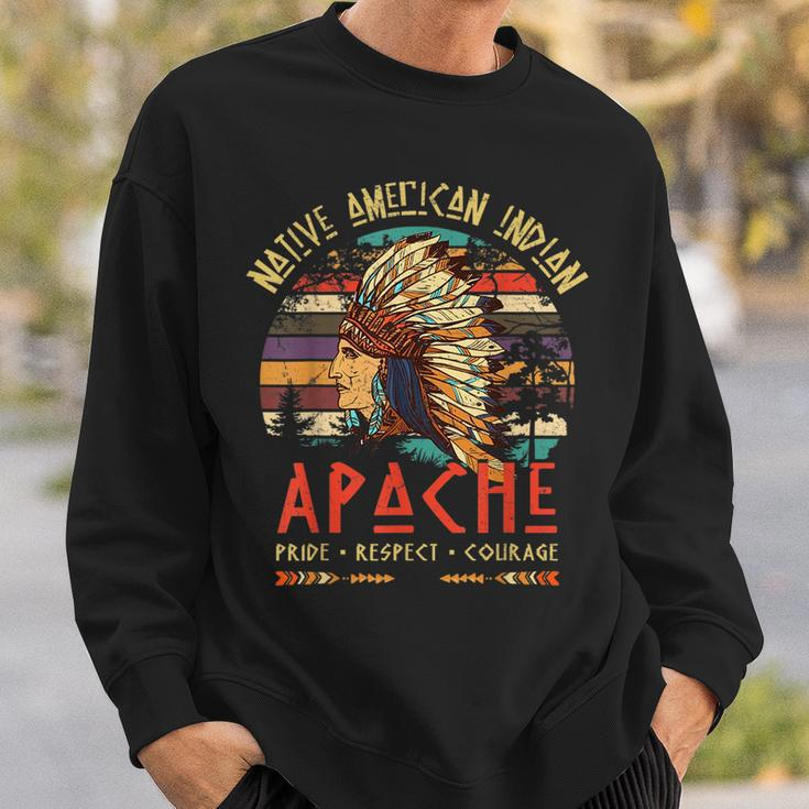 Apache Native American Indian Pride Indigenous Tribe Sweatshirt Gifts for Him