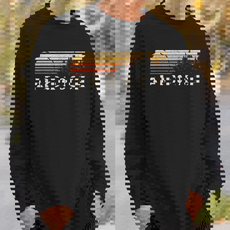 Ardoch Nd Vintage Evergreen Sunset Eighties Retro Sweatshirt Gifts for Him Ardoch Nd Vintage Evergreen Sunset Eighties Retro Sweatshirt Gifts for Him