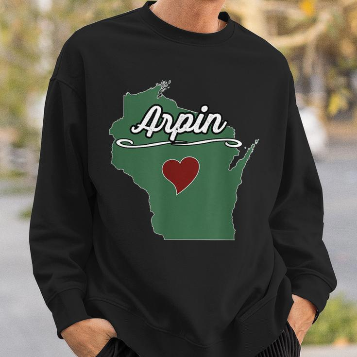 Arpin Wisconsin Wi Usa City State Souvenir Sweatshirt Gifts for Him