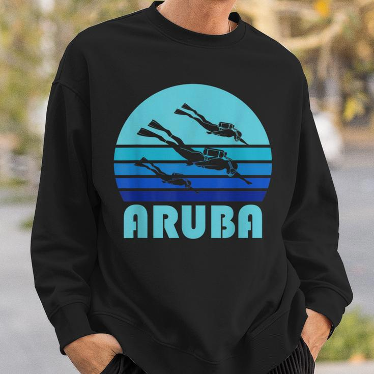Aruba Scuba Diving Caribbean Diver Sweatshirt Gifts for Him