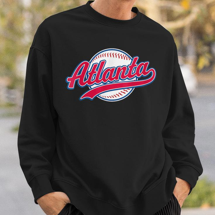  Vintage Atlanta Shirt Retro Throwback Sweatshirt