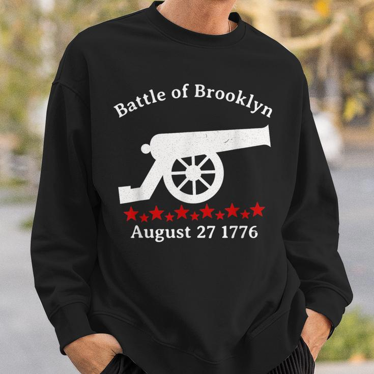 Battle Brooklyn Heights Cannon Revolutionary War Reenactor Sweatshirt Gifts for Him