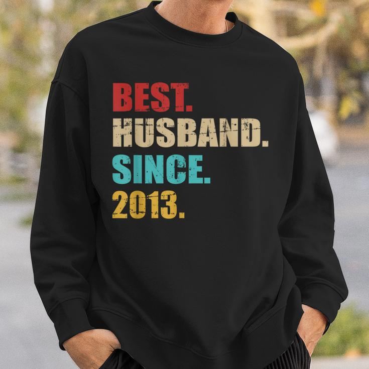 Best Husband Since 2013 For 10Th Wedding Anniversary Sweatshirt Gifts for Him