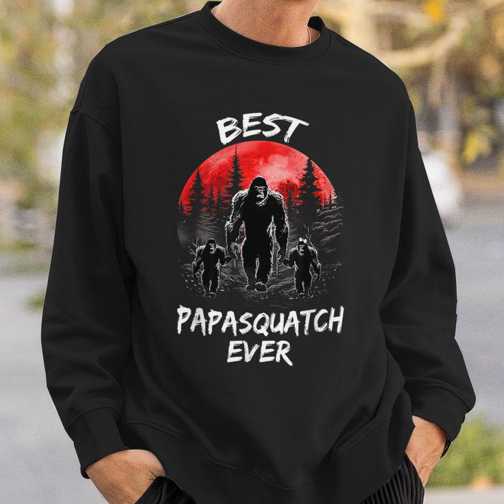 Best Papa Squatch Ever Funny Sasquatch Bigfoot Papasquatch Gift For Mens Sweatshirt Gifts for Him
