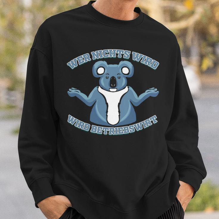 Betriebswirt Funny Bwl Bachelor Graduation Gift Koala Sweatshirt Gifts for Him