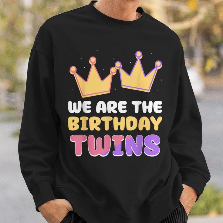 We Are The Birthday Twins Cute Celebrate Twin Sweatshirt Gifts for Him