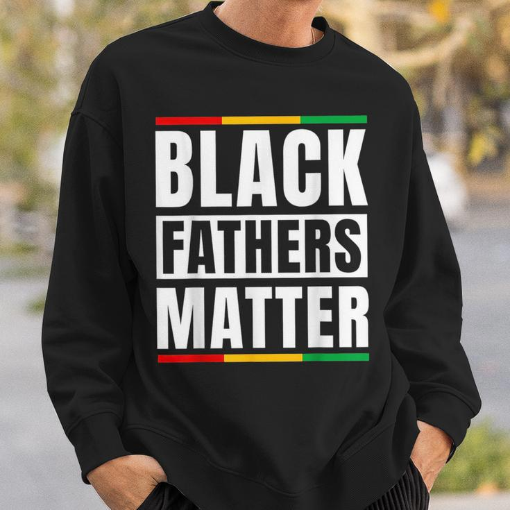 Black Fathers Matter Junenth Dad Pride Fathers Day Sweatshirt Gifts for Him