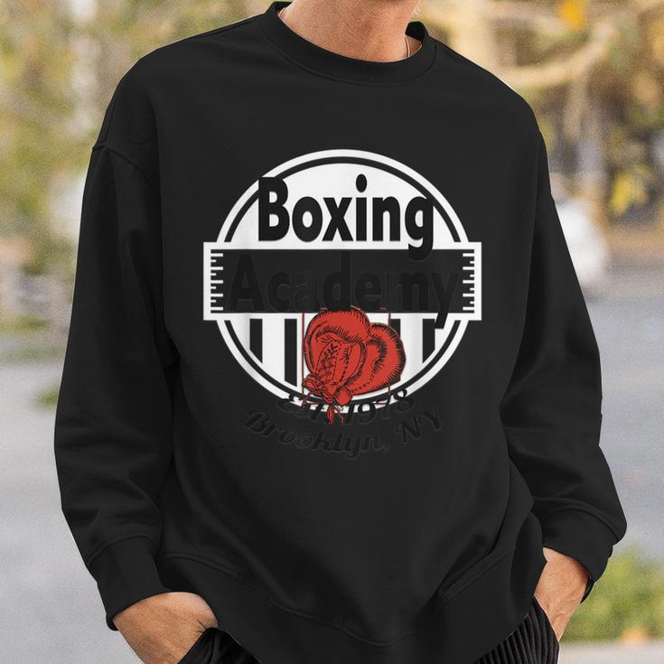 Boxing Academy Est 1978 Brooklyn Ny Vintage BoxerSweatshirt Gifts for Him