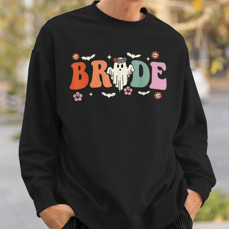 Bride Let's Go Ghouls Ghost Halloween Spooky Bachelorette Sweatshirt Gifts for Him