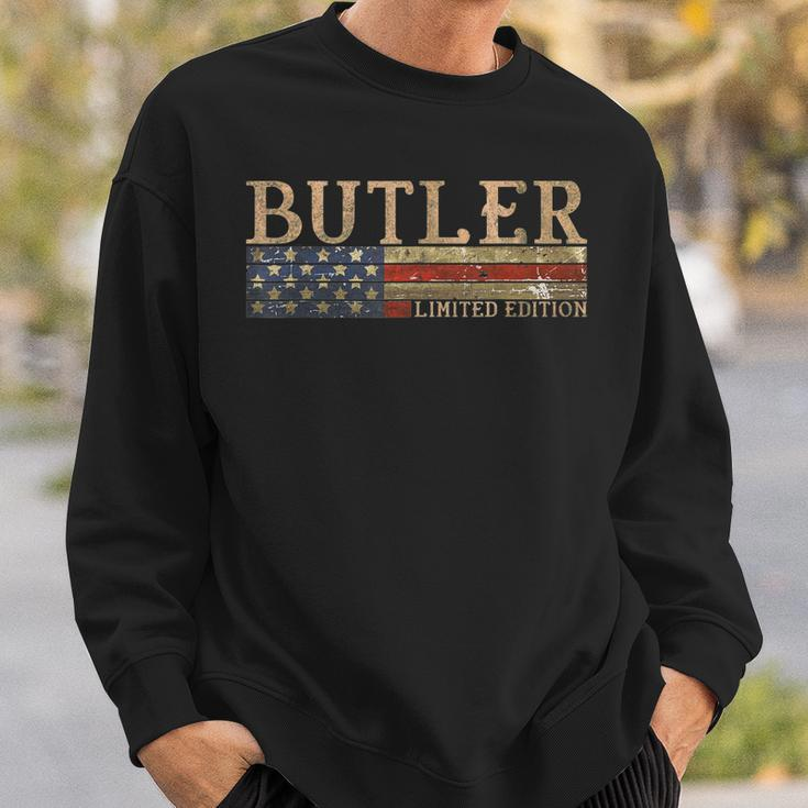 Butler Funny Job Title Profession Birthday Worker Idea Sweatshirt Gifts for Him