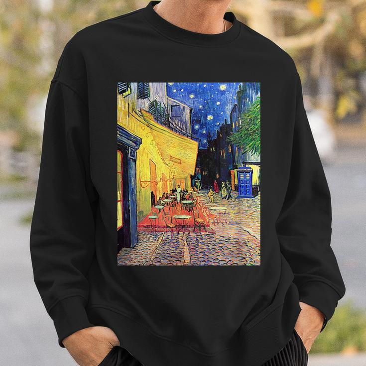 Cafe Terrace At Night Doctor Visit Sweatshirt Gifts for Him