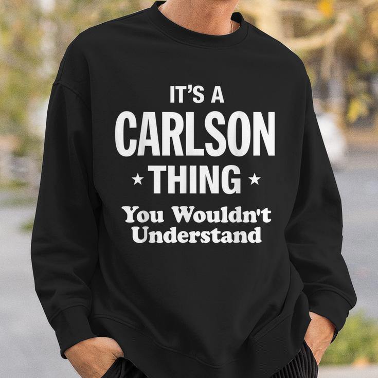 Carlson Thing Name Family Reunion Funny Family Reunion Funny Designs Funny Gifts Sweatshirt Gifts for Him