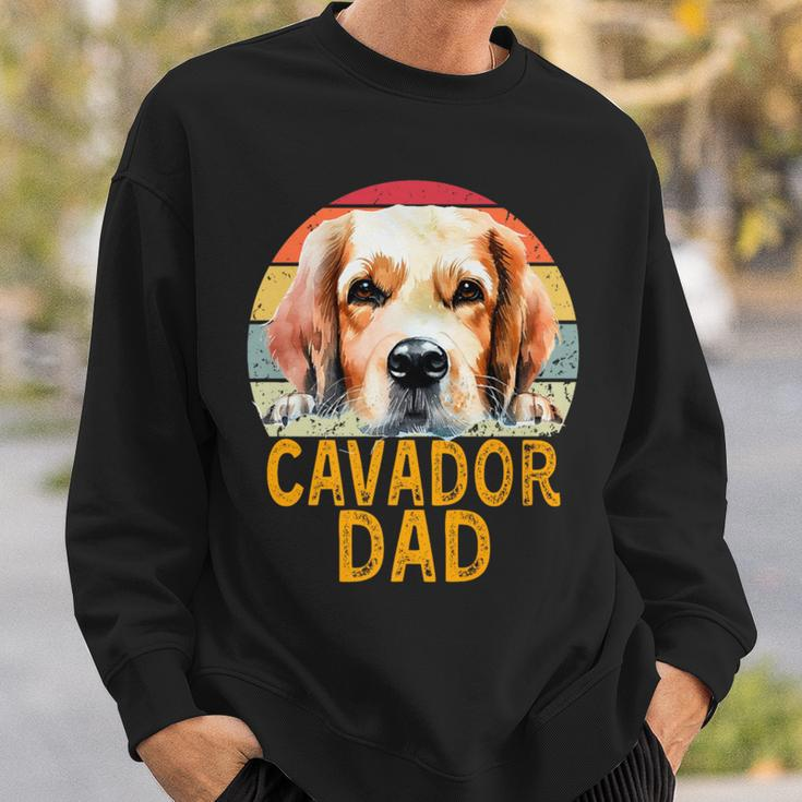 Cavador Dog Dad Retro Vintage My Dogs Are My Cardio Sweatshirt Gifts for Him