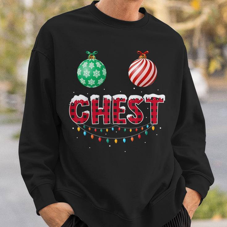 Chest Nuts Christmas Matching Couple Chestnuts Sweatshirt Gifts for Him