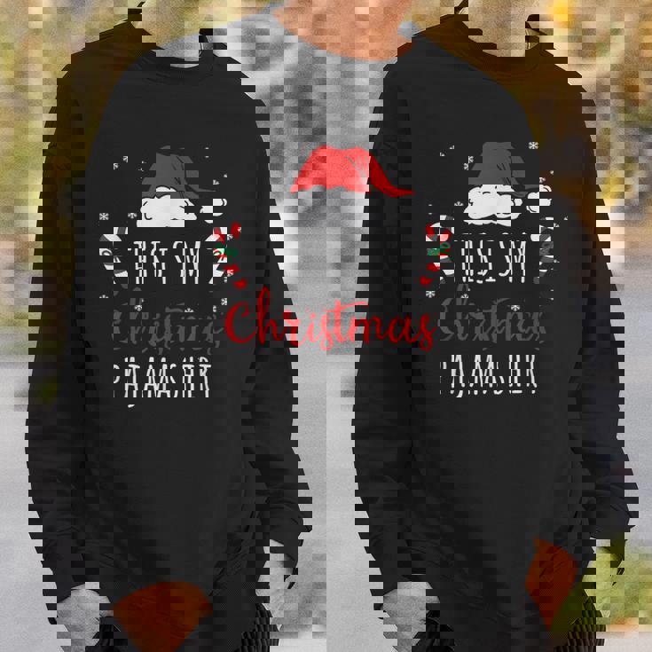 This Is My Christmas Pajama Christmas Sweatshirt Gifts for Him