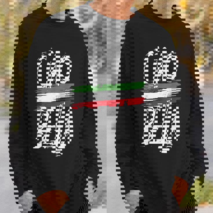 Ciao Bella Italy Flag Italian Sweatshirt Gifts for Him