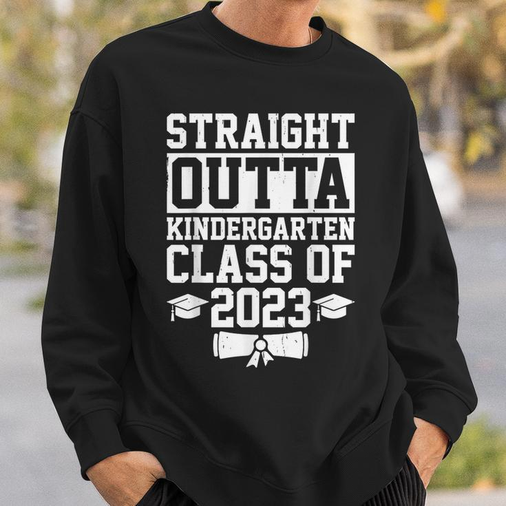 Class Of 2023 Funny Straight Outta Kindergarten Graduation Sweatshirt Gifts for Him