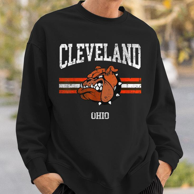 Cleveland Retro Vintage Classic Ohio Sweatshirt Gifts for Him