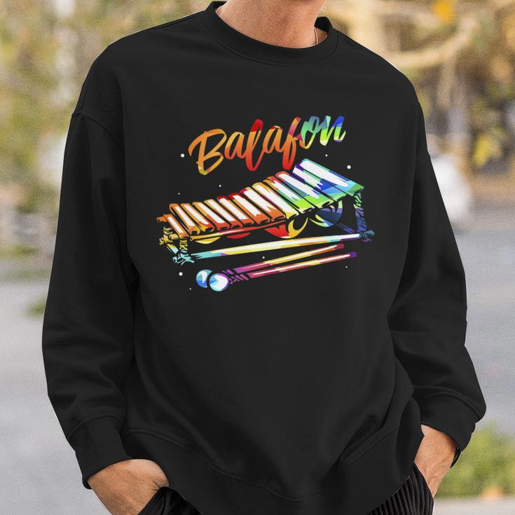 Colorful Balafon West African Music Instrument Sweatshirt Gifts for Him
