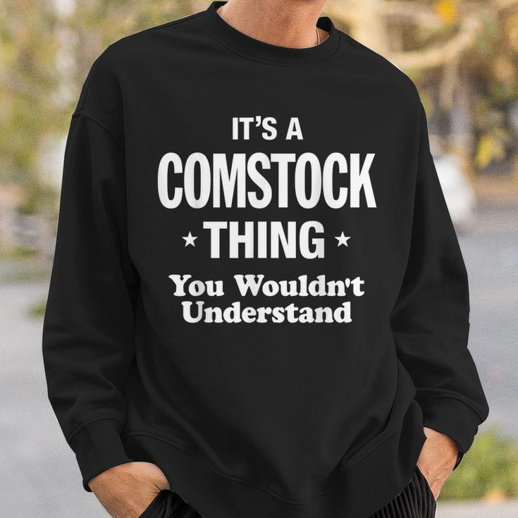 Comstock Thing Name Family Reunion Funny Family Reunion Funny Designs Funny Gifts Sweatshirt Gifts for Him