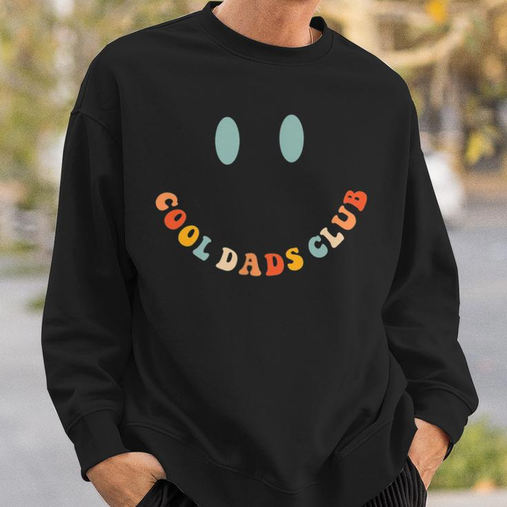 Cool Dads Club Funny Smile Colorful Funny Dad Fathers Day Sweatshirt Gifts for Him