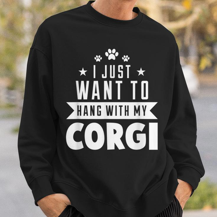 Corgi Dog For Girls Boys Sweatshirt Gifts for Him