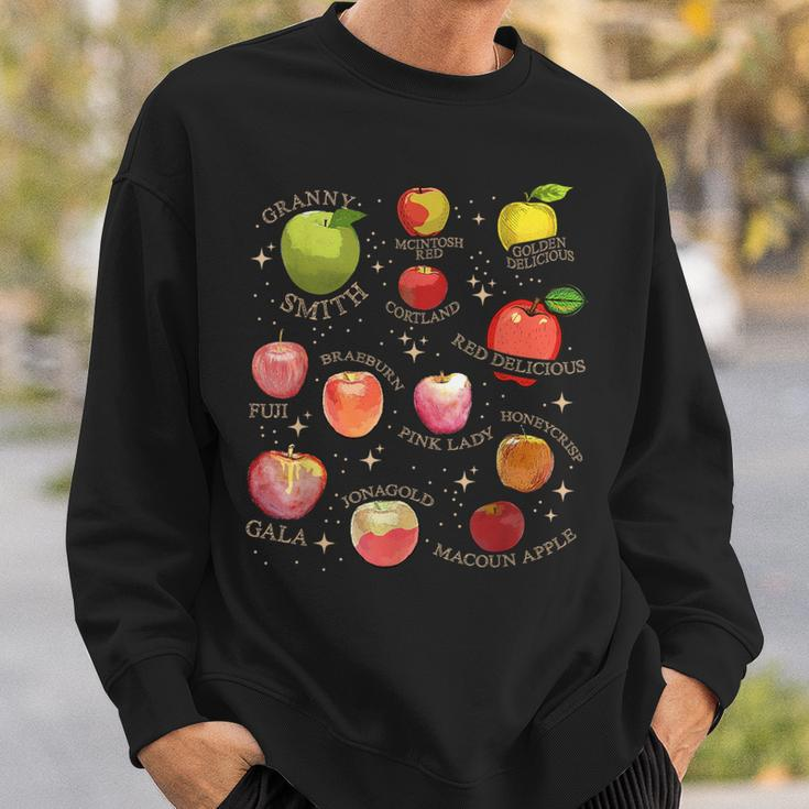 Cottagecore Apple Picking Crew Orchard Harvest Season Sweatshirt Gifts for Him