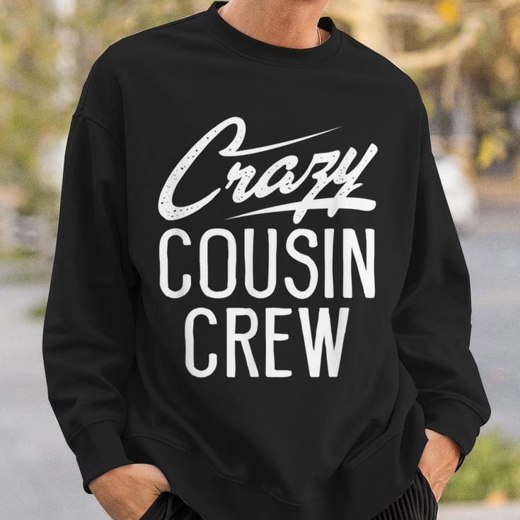 Crazy Cousin Crew Family Matching Christmas Party Sweatshirt Gifts for Him