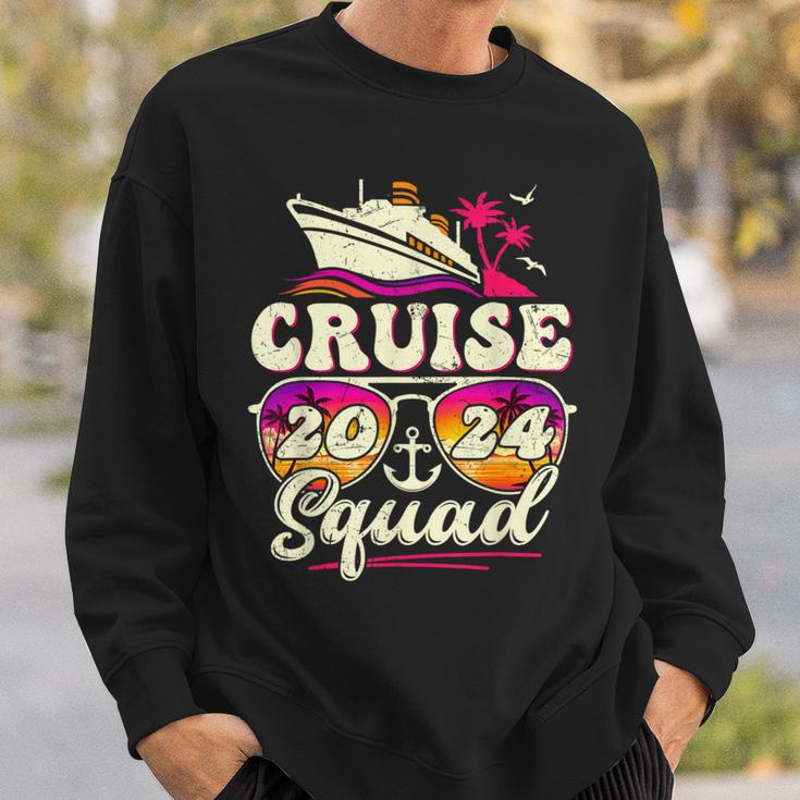 Cruise Squad 2024 Family Vacation Matching Family Group Sweatshirt Gifts for Him