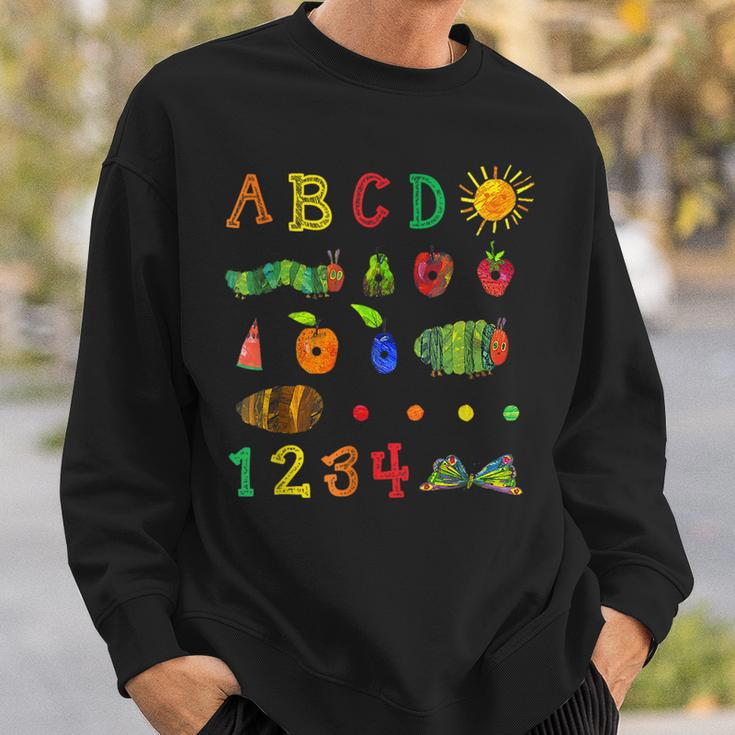 Cute Hungry Caterpillar Transformation Back To School Sweatshirt Gifts for Him