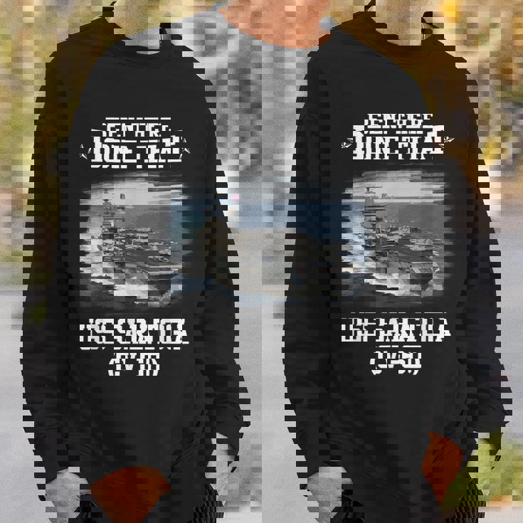 Cv60 Uss Saratoga Navy Ships Sweatshirt Gifts for Him