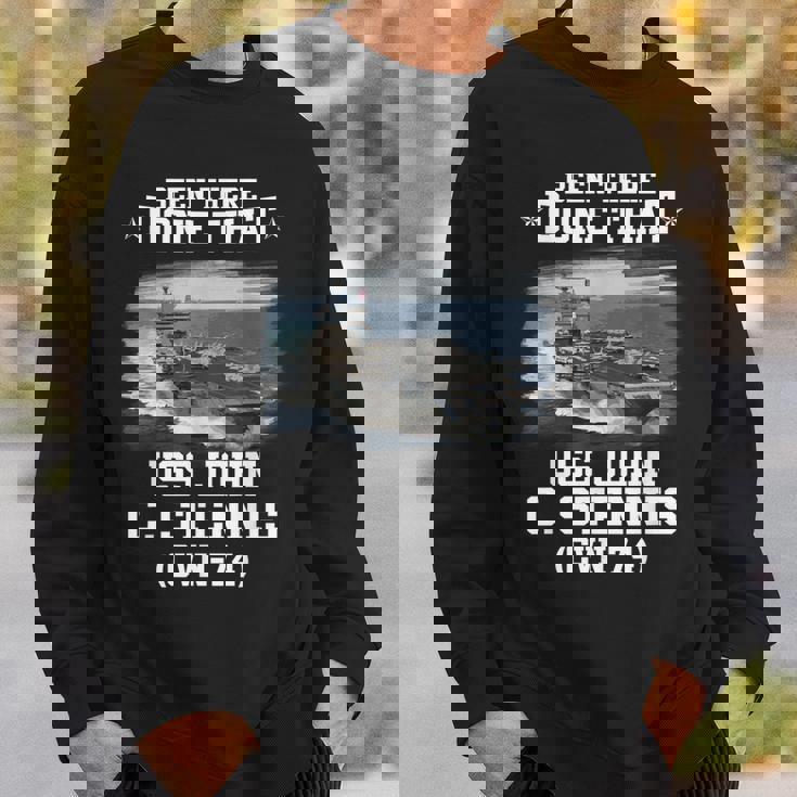 Cvn74 Uss John C Stennis Navy Ships Sweatshirt Gifts for Him