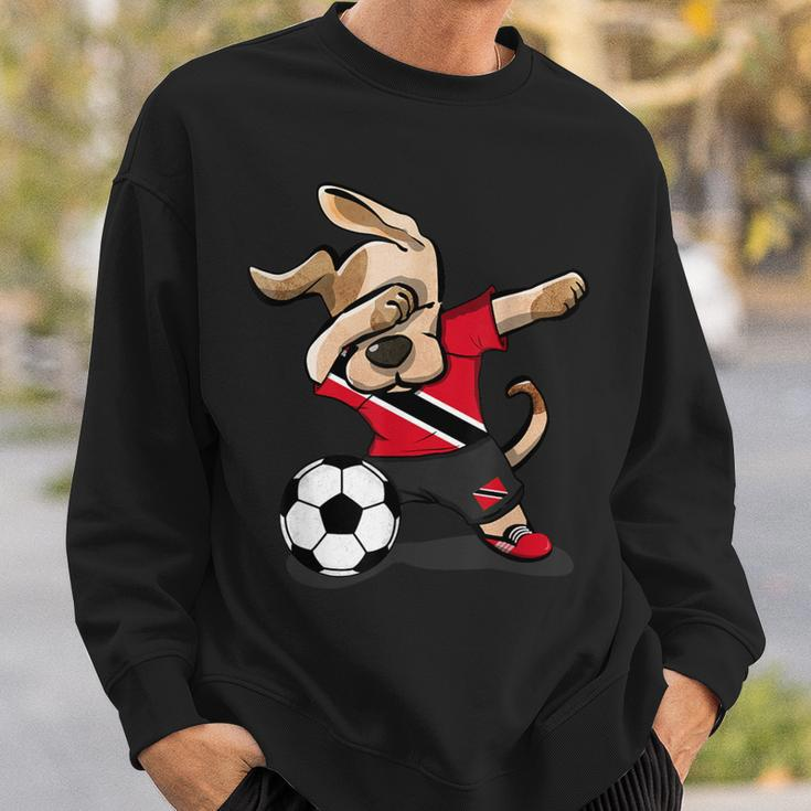 Dabbing Dog Trinidad And Tobago Soccer Jersey Football Lover Sweatshirt Gifts for Him