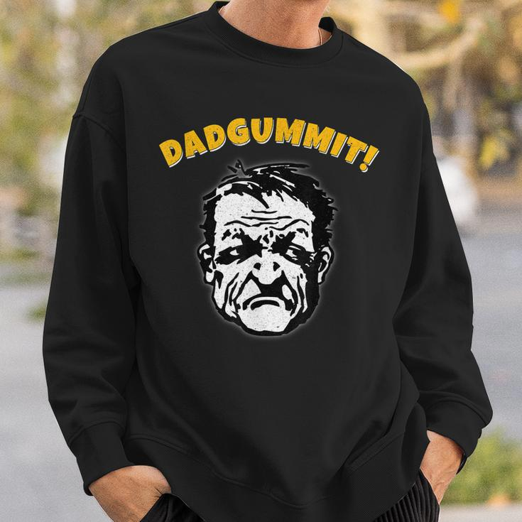 Dadgummit Gosh Darn Grumpy Old Man Southern Funny Vintage Sweatshirt Gifts for Him