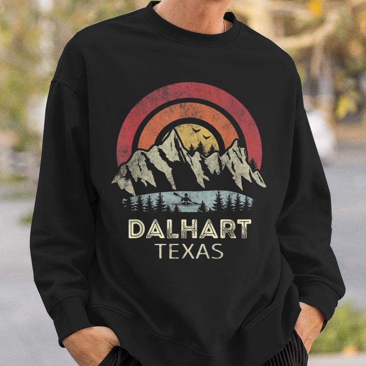 Dalhart Texas Mountain Sunset Sunrise Kayaking Sweatshirt Gifts for Him