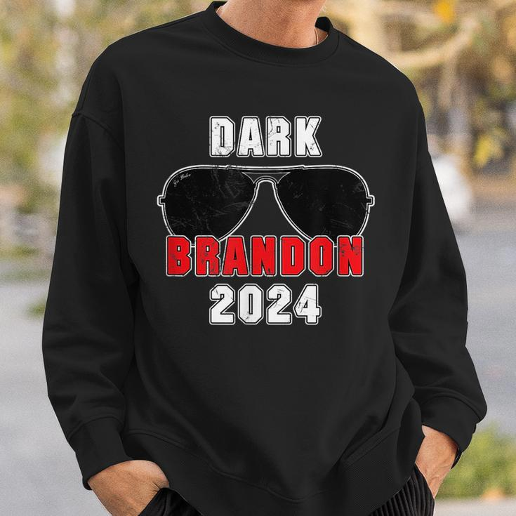 Dark Brandon 2024 Cmon Man Vote Joe Pro Biden Funny Vintage Sweatshirt Gifts for Him