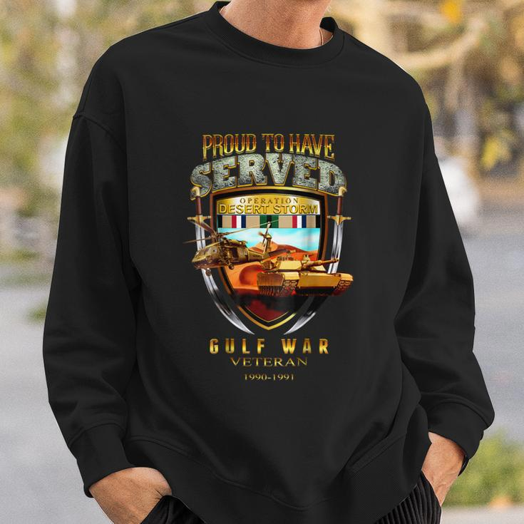 Desert Storm Gulf War Veteran 19901991 Sweatshirt Gifts for Him