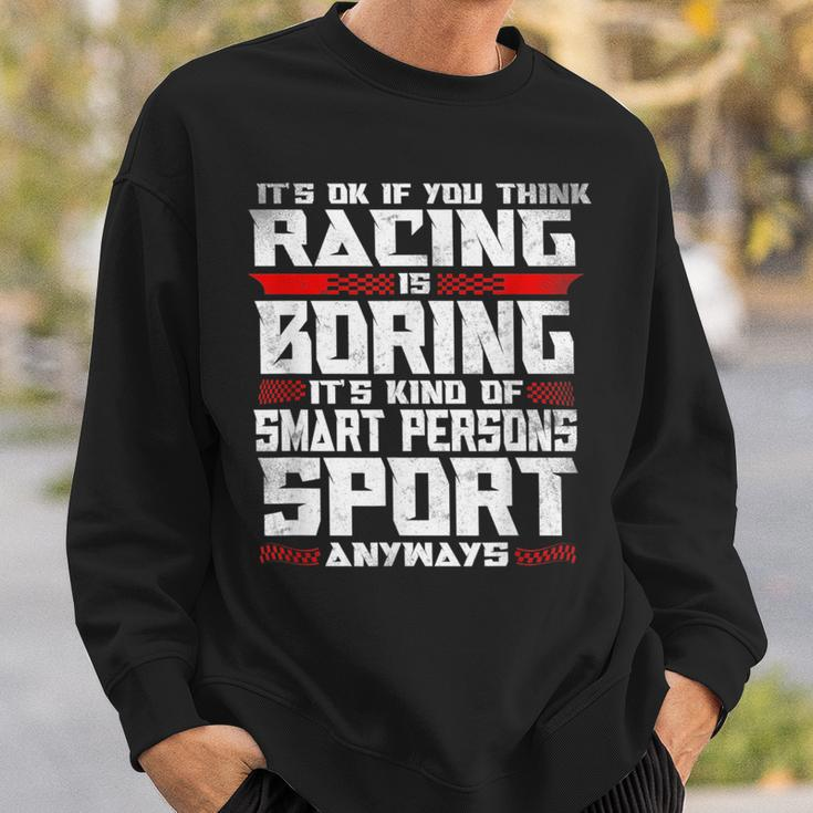 Dirt Track Racing Race Racing Funny Gifts Sweatshirt Gifts for Him
