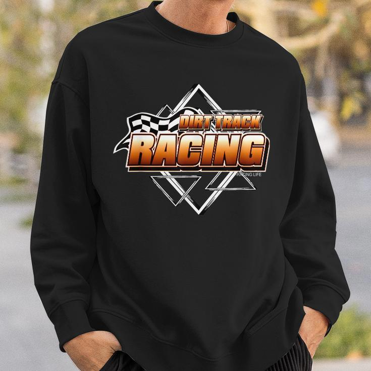 Dirt Track Racing Stock Car Dirt Racing Late Model Model Funny Gifts Sweatshirt Gifts for Him