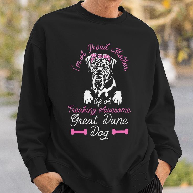 Dog Breed Mom Dog Owner Great Dane Mom Sweatshirt Gifts for Him