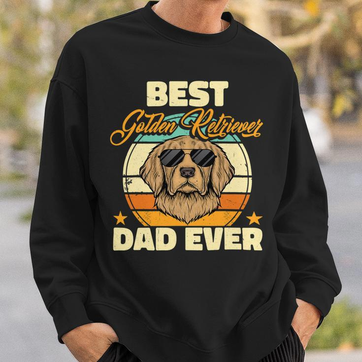 Dog Dad Golden Doodle Best Golden Retriever Dad Ever Sweatshirt Gifts for Him