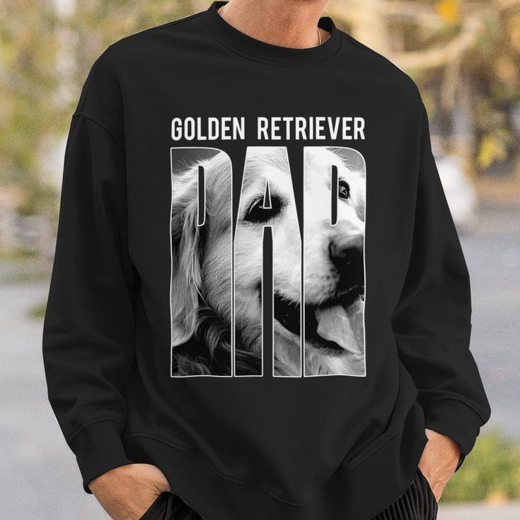 Dog Dad Golden Retriever Dog Dad Sweatshirt Gifts for Him