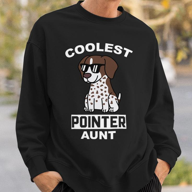 Dog German Shorthaired Coolest German Shorthaired Pointer Aunt Funny Dog Sweatshirt Gifts for Him