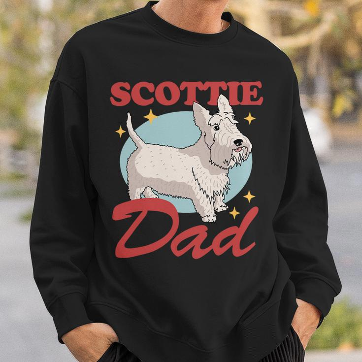 Dog Scottish Terrier Mens Scottie Dad Dog Owner Scottish Terrier 3 Sweatshirt Gifts for Him