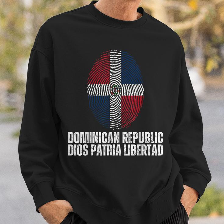 Dominican Republic Dios Patria Libertad Sweatshirt Gifts for Him