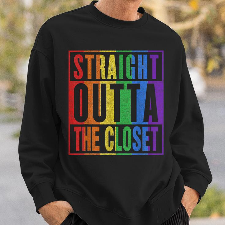 Dont Hide Your Gay Les Bi Tran - Come Outta The Closet Lgbt Sweatshirt Gifts for Him