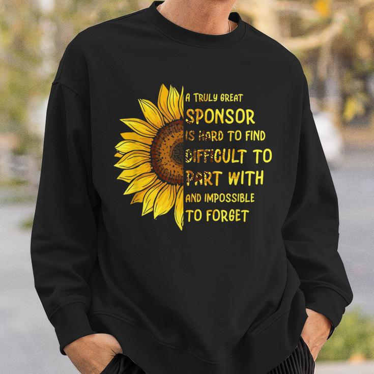 Drug Alcohol Addiction Recovery - A Truly Great Sponsor Sweatshirt Gifts for Him