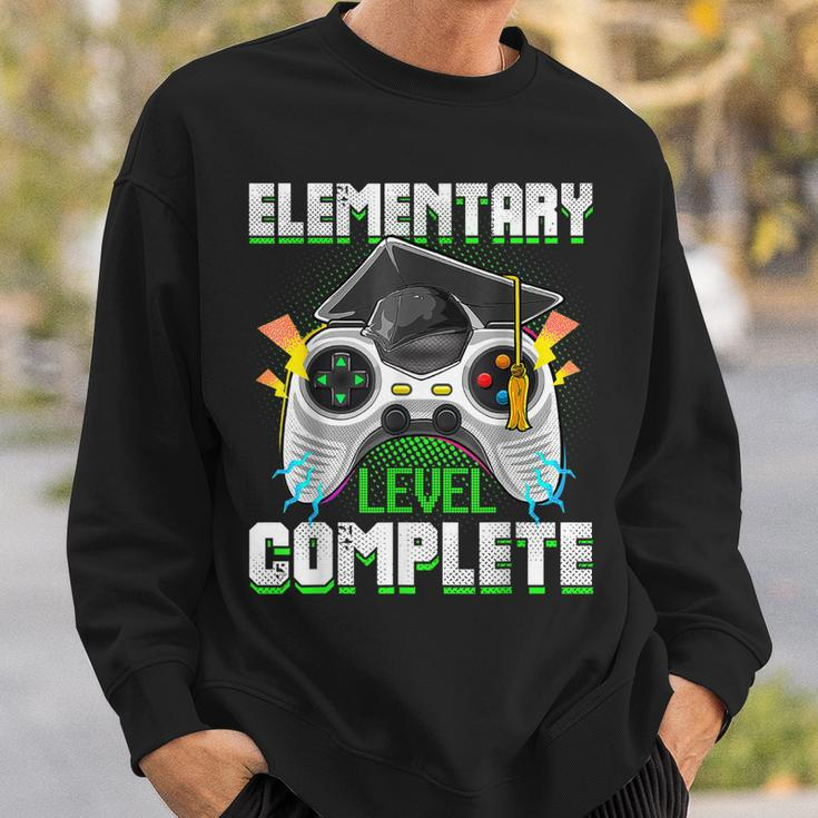 Elementary Level Complete Gamer Graduation Video Games Boys Sweatshirt Gifts for Him