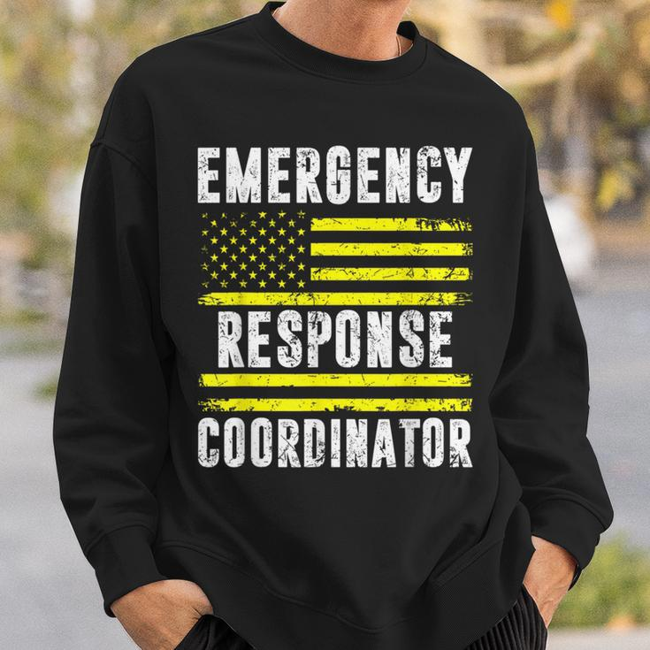 Emergency Response Coordinator 911 Operator Dispatcher Sweatshirt Gifts for Him